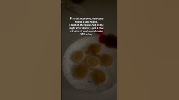 only 15 mins a day #sidehustle #savingmoney #noise #italia