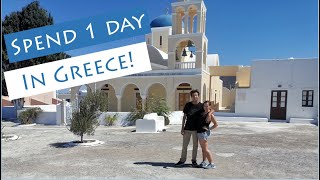 Spending 1 Day in Greece (A Gui Po's Trip to Europe part 2)