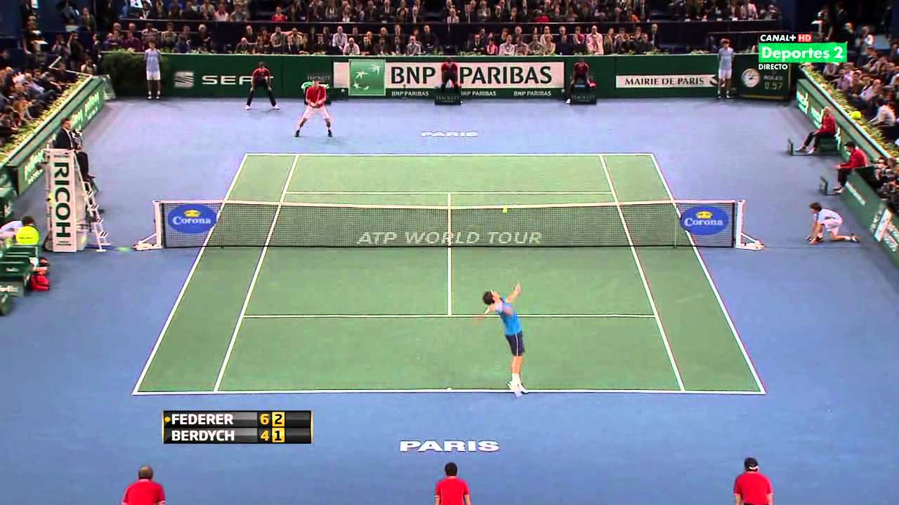 ATP Paris 2011 S.F - Federer vs Berdych 