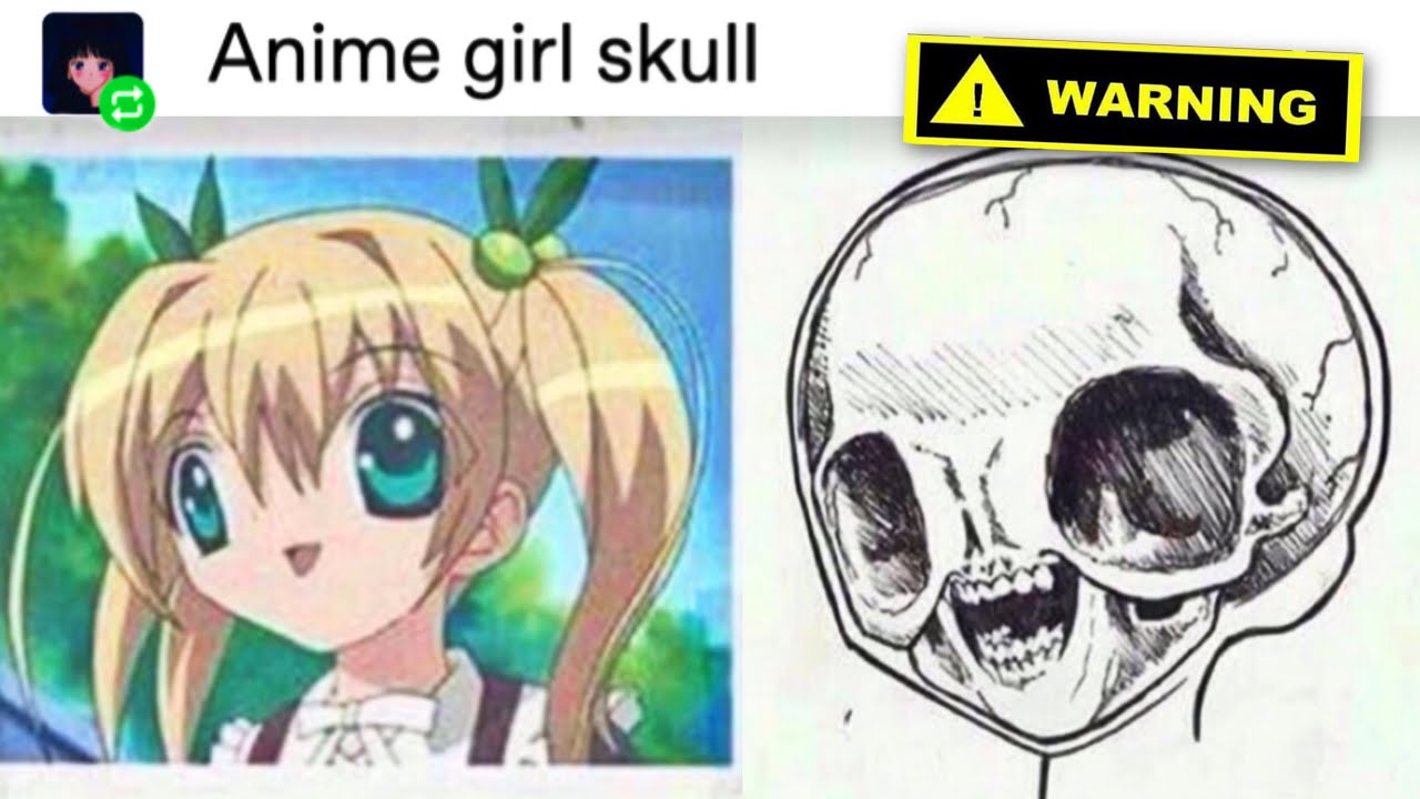 anime skulls crop video memeTikTok Search