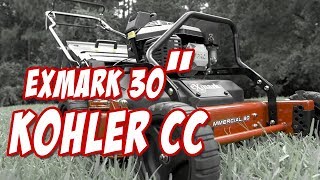 Kolher Engine, eXmark Commercial 30 mower