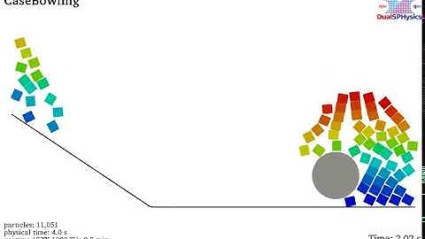 DualSPHysics example: CaseBowling