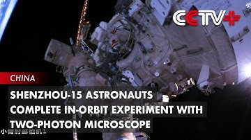 Shenzhou-15 Astronauts Complete In-Orbit Experiment with Two-Photon Microscope