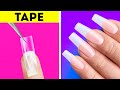 Clever Ways to Save Beauty Of Your Long Nails || Manicure And Pedicure Hacks