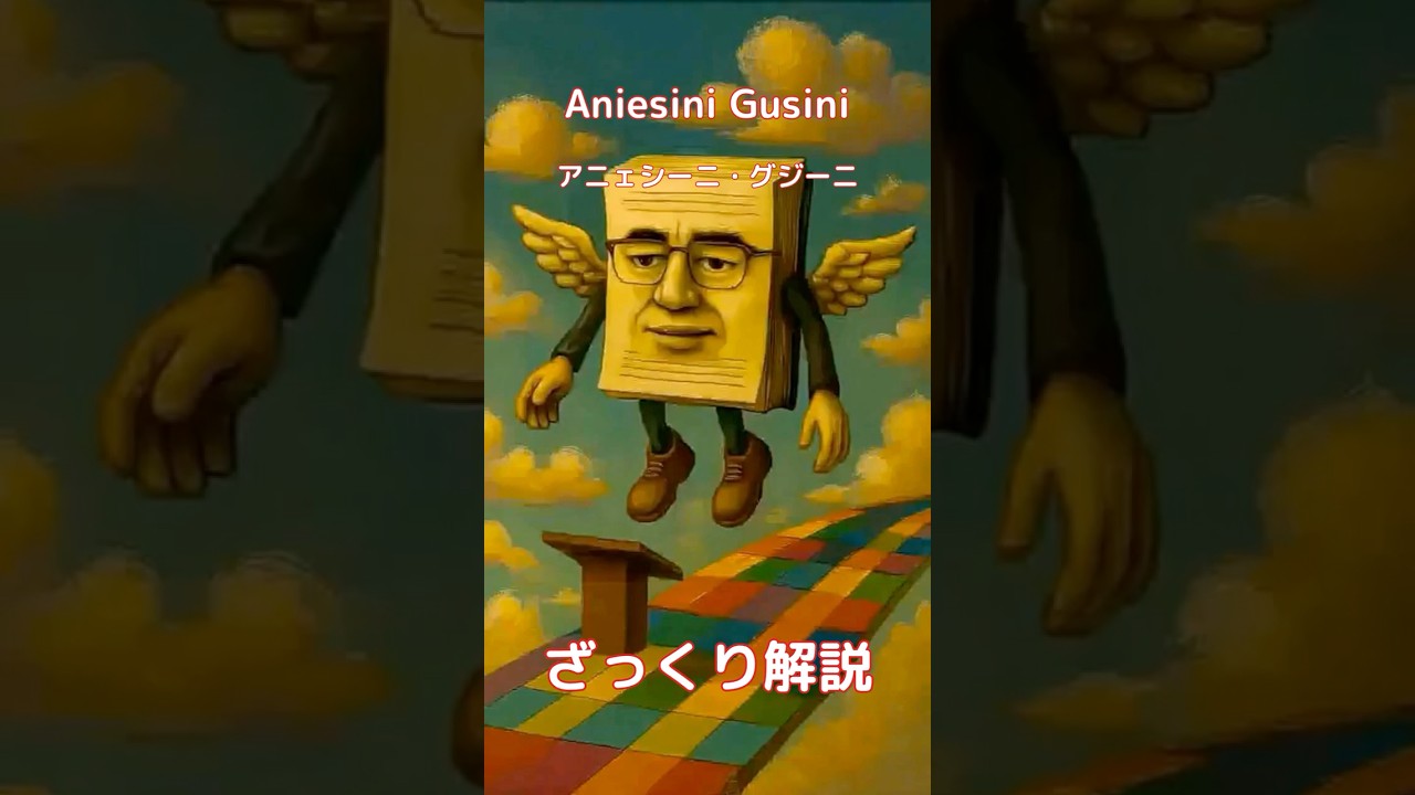【#italianbrainrot 】Aniesini Gusini アニェシーニ・グジーニ【ざっくり解説】