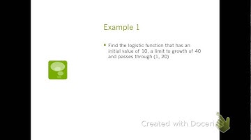 Logistic Functions