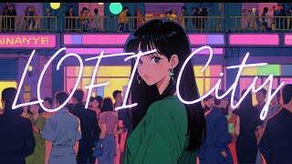 "Tokyo Neon Lounge: Chilled LOFI Beats" 💐✨ LOFI & Japanese 90's city pop culture anime.