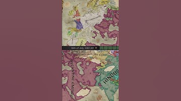 HRE VS Byzantine Timelapse #crusaderkings3