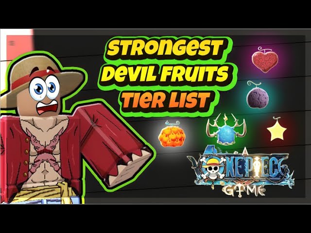 Roblox Blox Fruits Ultimate Tier List of Devil Fruits-Game Guides