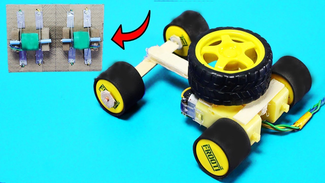 Rc Car Diy How To Make Amazing Rc Car Remote Control Car Youtube