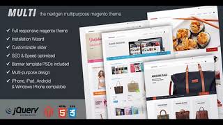 Multi - Fluid Responsive Magento Theme | Themeforest Website Templates and Themes