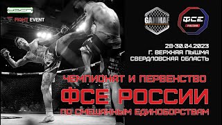 Чемпионат и Первенство ФСЕ России по смешанным единоборствам.