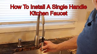 How To Install A Kitchen Faucet by Get It Done Home Repair 252 views 1 month ago 13 minutes, 49 seconds