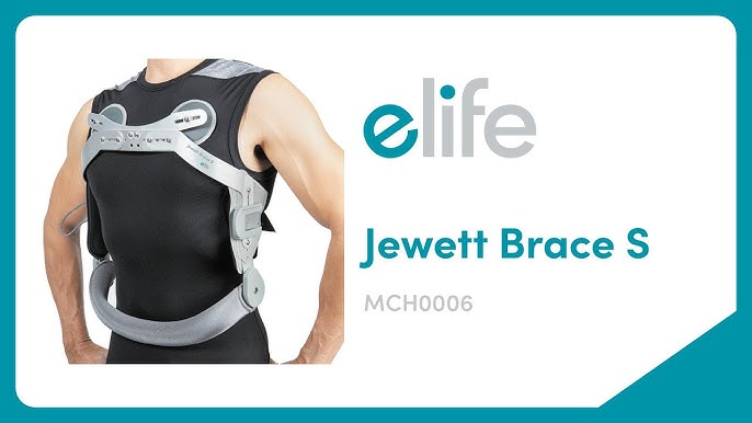 Hyper-X TLSO Jewett Hyperextension Back Brace Orthosis, ASH