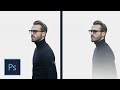 How To Make Fading Gradient Transparent Effect - Photoshop Tutorial -