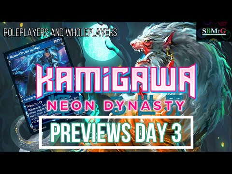 Kamigawa Neon Dynasty Previews Day 3: Moon Circuit Hacker, Sunblade Samurai, and More! | MTG