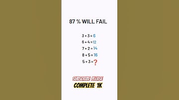 Missing number puzzle video !! can you find the missing number?? #shorts #maths