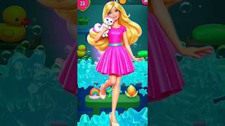 Barbie Makeover By My Talking Angela 2 #mytalkingangela2 #barbie #cosplay #makeover #viral #games