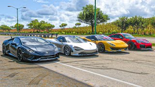 Ferrari 488 Pista vs Lambo Huracán Performante vs McLaren 720S Spider vs Porsche 911 GT2 RS | FH5