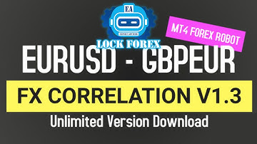 EXPERT ADVISOR MT4 (FX CORRELATION EA)