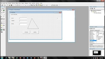 Program menghitung Luas dan Keliling Segitiga menggunakan VB 6.0