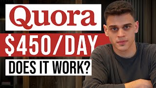 Earn $450 Per Day From Quora for FREE - Worldwide | Make Money Online 2022