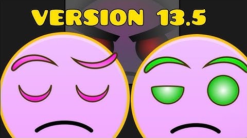 Geometry dash custom difficulty face(Version 13.5)(Fan Video)