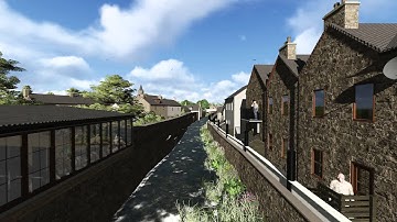 Stonehaven Flood Protection Scheme fly-through