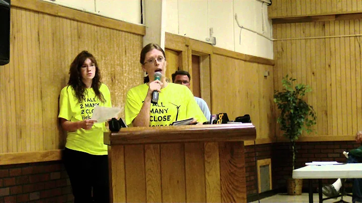 Public comment by land owner Laura Binns Riga Town...