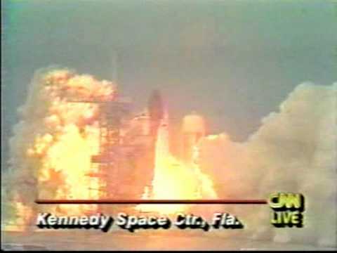 CNN Coverage of The STS-49 Launch