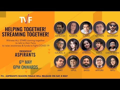 TVF | Covid relief Livestream | Please Donate to save lives