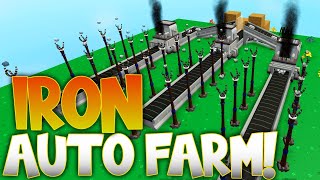 NEW Iron AUTO Farm & *AFK METHOD*! Sky Block Roblox