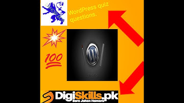 Digiskills‎ WordPress Quiz 2 Solution Batch 07 | Quiz No.2 || Batch 7 | by LAHORI BOY