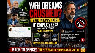 WFH Dreams Crushed? 😳 India’s IT Companies May Never Go Remote Again!