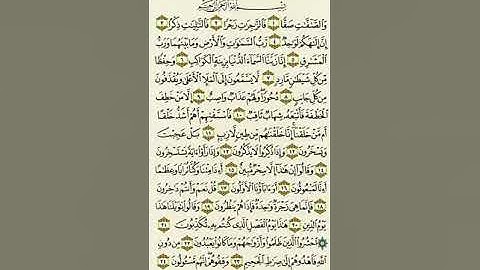سورة  الصافات من الآية ١ إلى الآية ٢٤بصوت القارئ ماهر المعيقلي