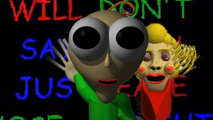 REMASTERED BALDI IS HERE AND HES EXTREMELY SCARY.. - Baldis Basics in  Education and Learning RTX 