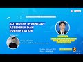 Autodesk inventor  assembly dan presentation