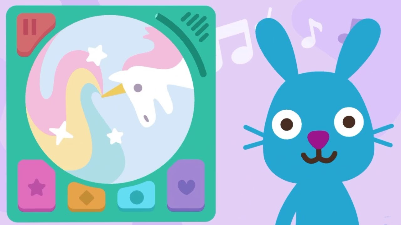 Sago Mini Music Machine - Воспроизводите любимые песни - Игры в приложении Sago Mini World