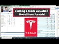 Building a Tesla Valuation Model from Scratch