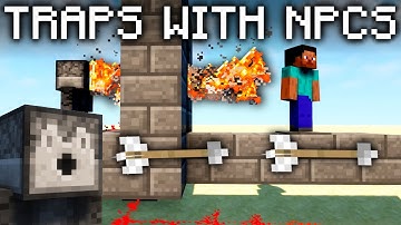 TRAPS MADE OF NPCS | Custom NPCs Tutorial