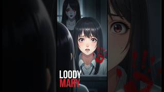 Bloody Mary gone wrong | American Urban Legend  #anime #scary
