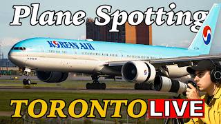 LIVE SUNSET Plane Spotting at Toronto Airport (YYZ)!