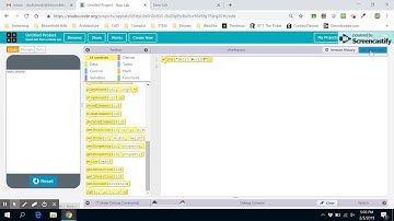 Hello World  : Code.org - AppLab