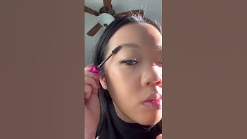 NYX Thick it Stick it! thickening Brow Gel Mascara | #shorts #nyx #browgel #makeup