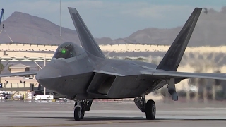 World&#39;s Most Advanced Military Aircraft: F-22A In Combat Exercise