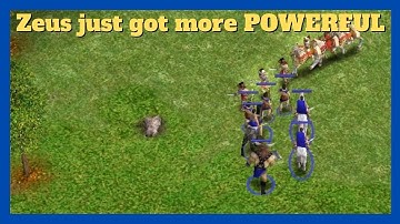 This build BREAKS things | 1v1 Zeus vs Oranos #aom #ageofempires