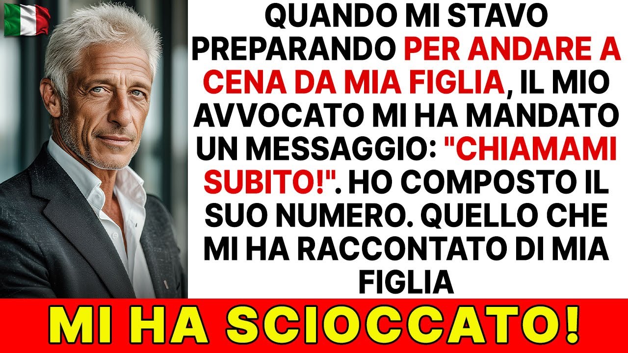 Il mio avvocato mi ha detto: 