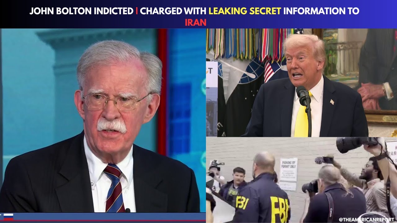 John Bolton Charged With Leaking Secret Information to Iran | The ...
