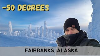 Winter Fairbanks Alaska | Driving To The Arctic Circle Day 1 Vlog