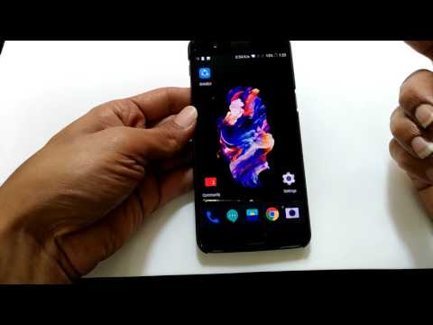 OnePlus 5 . पर स्क्रीनशॉट कैसे लें?